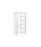 Wardrobe SURFINIO SFNS721R order